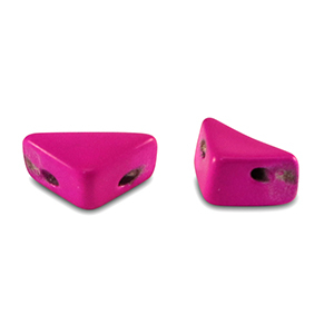 Tile beads driehoek Magenta pink