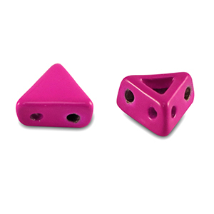 Tile beads driehoek Magenta pink