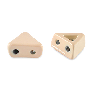 Tile beads driehoek Apricot beige
