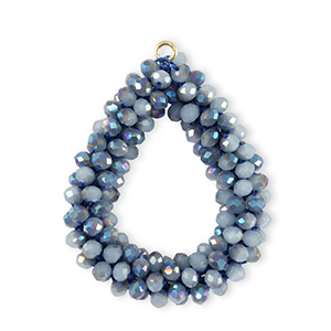 Top facet hangers druppel Seaport blue
