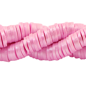 Katsuki kralen 6mm Pretty pink-pearl shine coating
