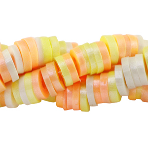 Katsuki kralen 6mm Multicolour-pearl shine coating