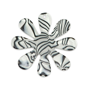 Statement hangers flower 35mm Anthracite grey