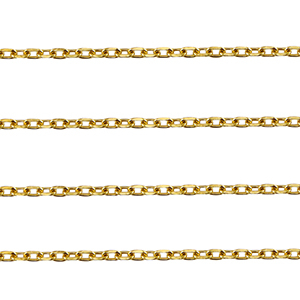 Roestvrij stalen (RVS) Stainless steel onderdelen jasseron ankerketting Gold