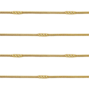 Roestvrij stalen (RVS) Stainless steel onderdelen jasseron Gold