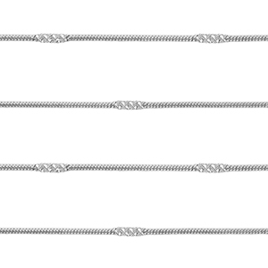 Roestvrij stalen (RVS) Stainless steel onderdelen jasseron Silver