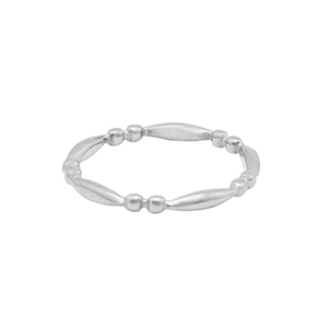 Roestvrij stalen (RVS) Stainless steel ringen Zilver