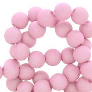 4 mm acryl kralen Lilac