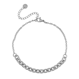 Roestvrij stalen (RVS) Stainless steel armbanden Silver