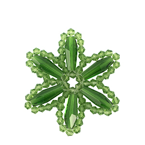 Top facet hangers bloem Grass green
