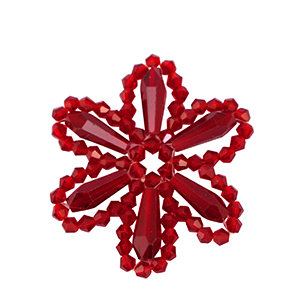 Top facet hangers bloem Red