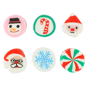 Polymeer kralen kerst Multicolour