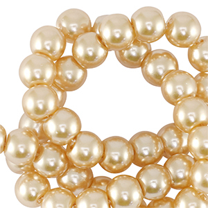 Glasparels 6mm Cream