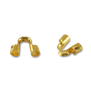 Roestvrij stalen (RVS) Stainless steel onderdelen draadbeschermer Gold