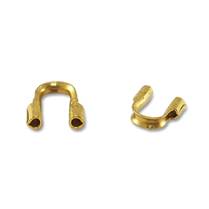 Roestvrij stalen (RVS) Stainless steel onderdelen draadbeschermer Gold