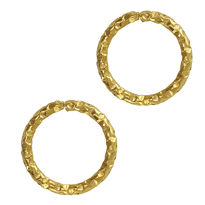 Roestvrij stalen (RVS) stainless steel onderdelen buigring Gold
