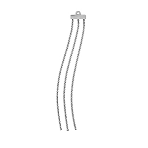 Roestvrij stalen (RVS) Stainless steel onderdelen hangers Silver