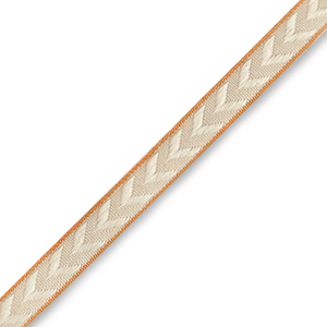 Lint met tekst pijl Sandstone brown