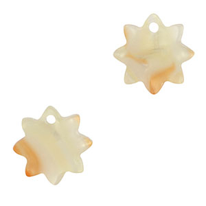 Resin hangers bloem Copper orange