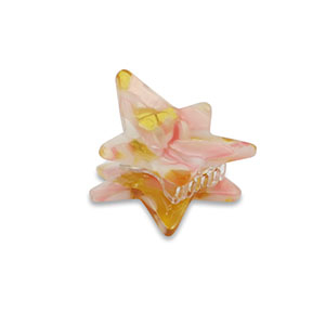 Haaraccessoires haarklem ster Pink-gold