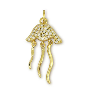 Brass TQ metaal bedels kwal Gold
