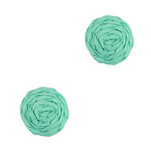 Raffia hanger 12mm Green