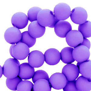 4 mm acryl kralen Dark purple