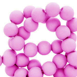 4 mm acryl kralen Light Purple