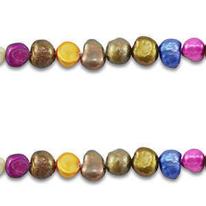 Zoetwaterparels nugget Multicolour