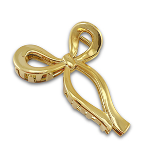 Haaraccessoires haarklem strik Gold