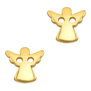 Bedels DQ metaal tussenstuk angel Goud (nikkelvrij)