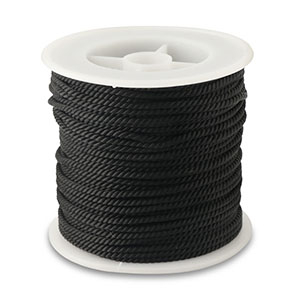 Trendy koord 2mm Black