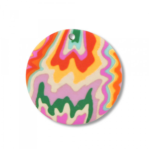 Polymeer hangers rond Multicolour
