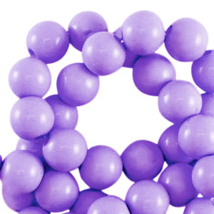 6 mm acryl kralen shiny Lilac