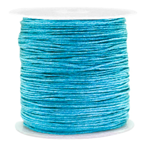 Macram&eacute; draad 0.8mm Ocean blue