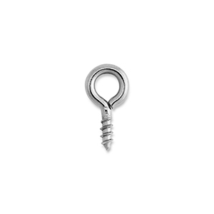 Roestvrij stalen (RVS) Stainless steel onderdelen schroefoogjes Silver