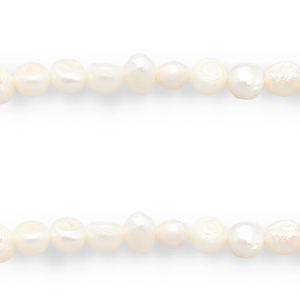 BQ Zoetwaterparels nugget Natural white
