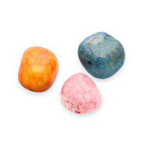 Natuursteen kralen kwarts Multicolour