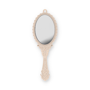Statement hangers spiegel Beige