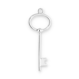 Statement hangers sleutel Silver
