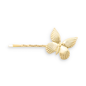 Haaraccessoires schuifspeld vlinder Gold