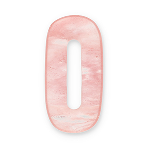 Natuursteen hangers agaat ovaal Coral-transparent