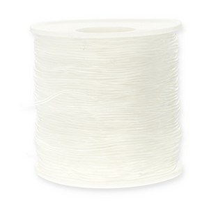 Elastiek rijgdraad 1.2mm Transparent