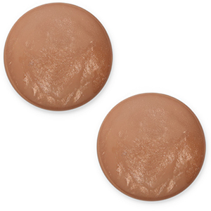 7 mm classic cabochon Polaris Elements Jais Brown