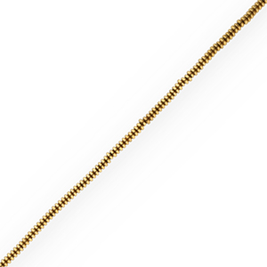 Hematite kralen rondellen Gold