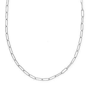 BY31&reg; Roestvrij stalen (RVS) Stainless steel schakelkettingen Silver