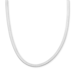 BY31&reg; Roestvrij stalen (RVS) Stainless steel kettingen snake Silver