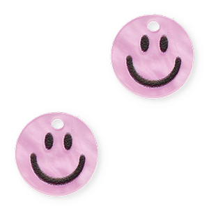 Plexx bedels smiley Shiny lilac pink