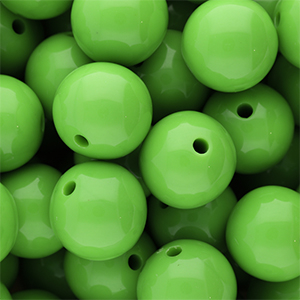 16 mm DQ acryl kralen shiny Vibrant green 16-6339 TCX