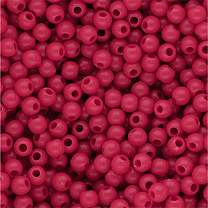 6 mm DQ acryl kralen shiny Fuchsia 17-2031 TCX